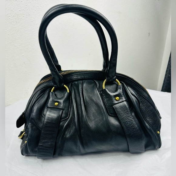 Banana Republic Handbags - Banana Republic Black Leather Satchel